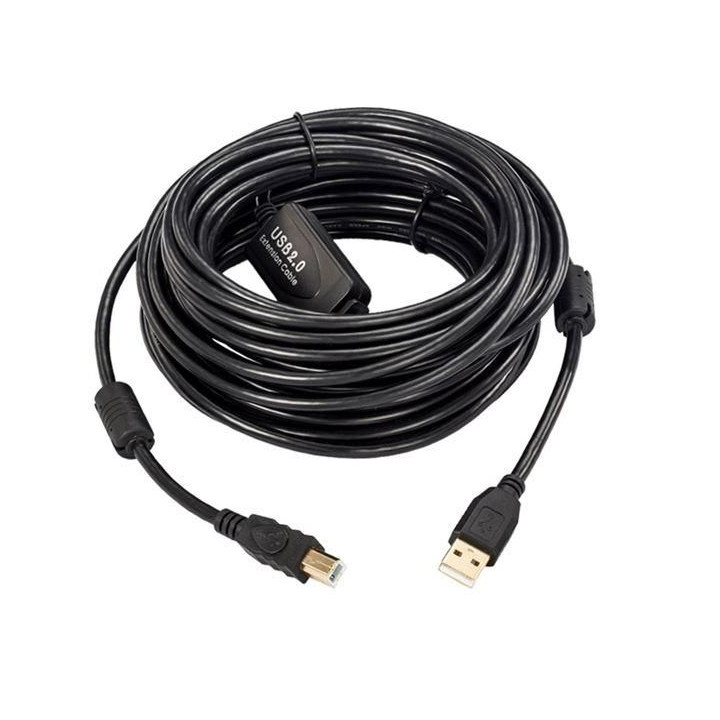 MicroConnect Active USB 2.0 A-B Cable, 15m