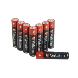 Verbatim ALKALINE BATTERY AAA 8 PACK
