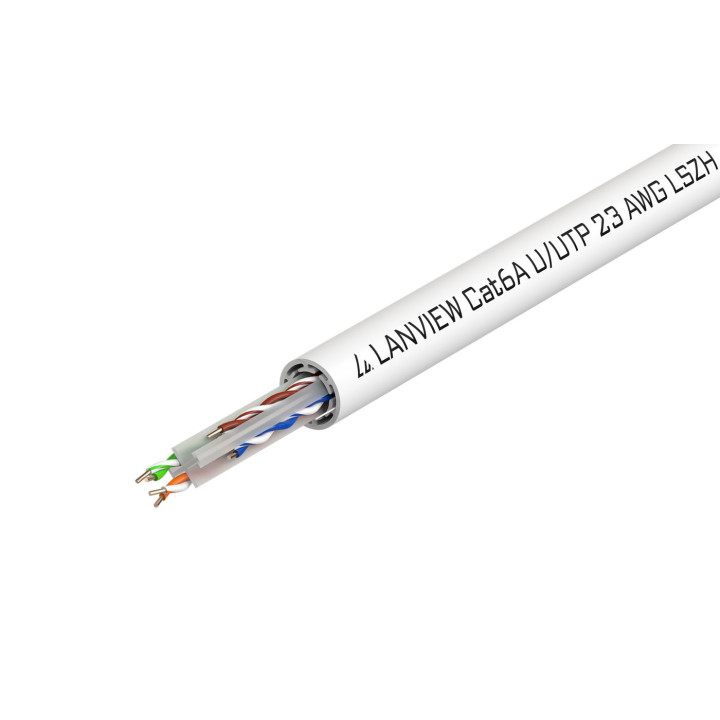 Lanview Cat6a U-UTP Network Cable
