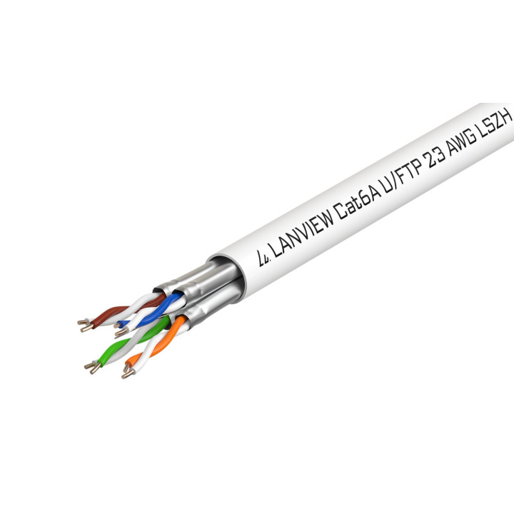 Lanview Cat6a U-FTP Network Cable
