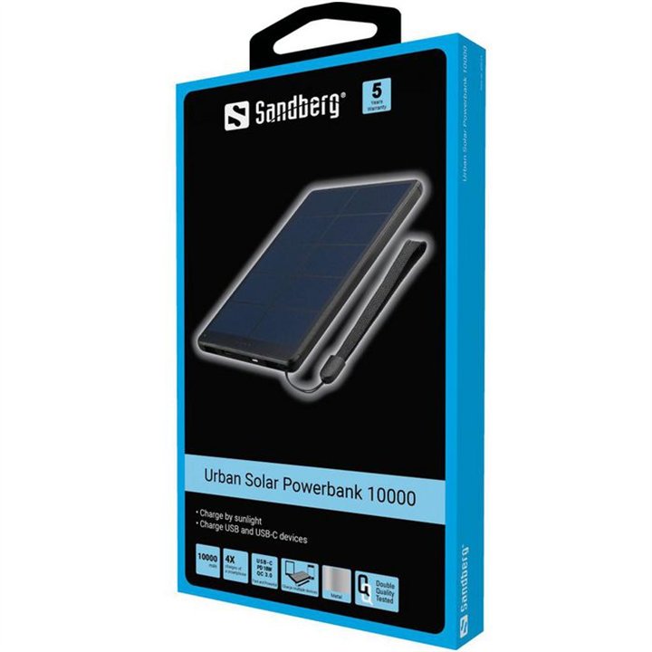 Sandberg Solar Charger 21W 2xUSB USB-C