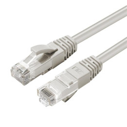 MicroConnect CAT6A UTP 2m Grey LSZH