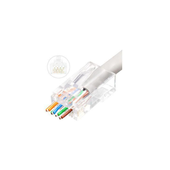 Lanview RJ45 UTP plug Cat6 for