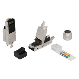Lanview RJ45 FTP plug Cat6a for
