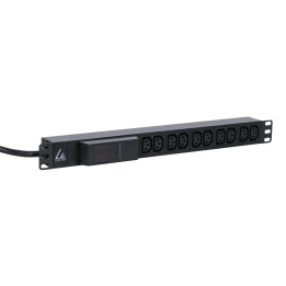 Lanview 19" rack mount power strip,