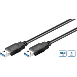 MicroConnect USB 3.2 Gen 1 A-A 1m M-M,