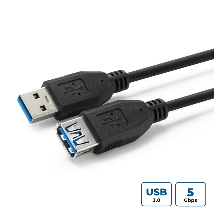 MicroConnect USB 3.2 Gen 1 A-A 1m M-F,