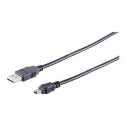 MicroConnect USB A - Mini USB B 5P 1.8m M-M