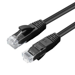 MicroConnect U/UTP CAT5e 2M Black PVC