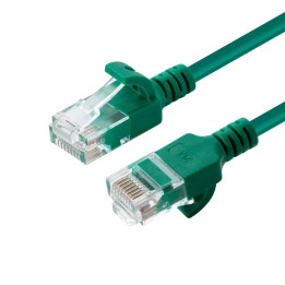 MicroConnect U/UTP CAT6A Slim 5M Green