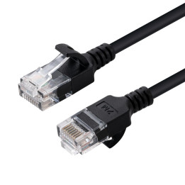 MicroConnect U/UTP CAT6A Slim 1M Black