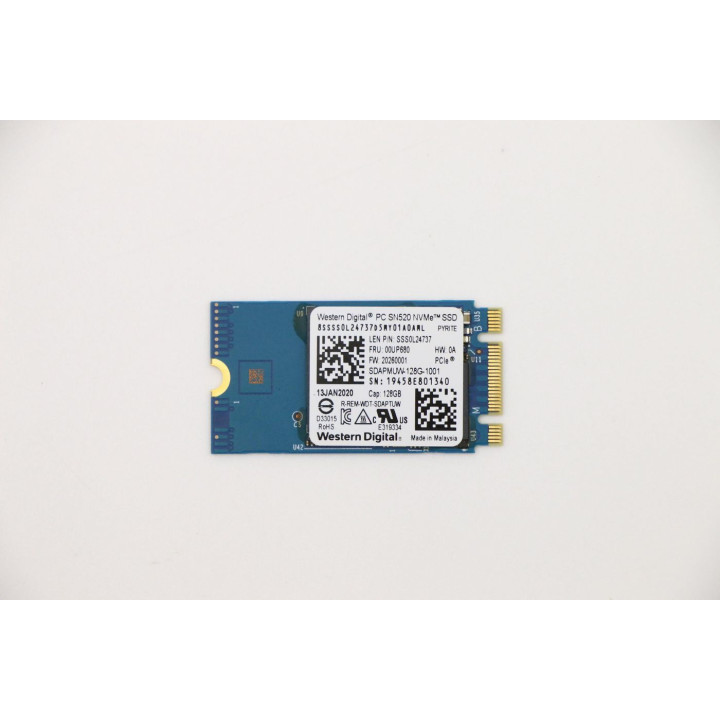 Lenovo 128GB M.2 PCIe NVMe SSD Gen3x2