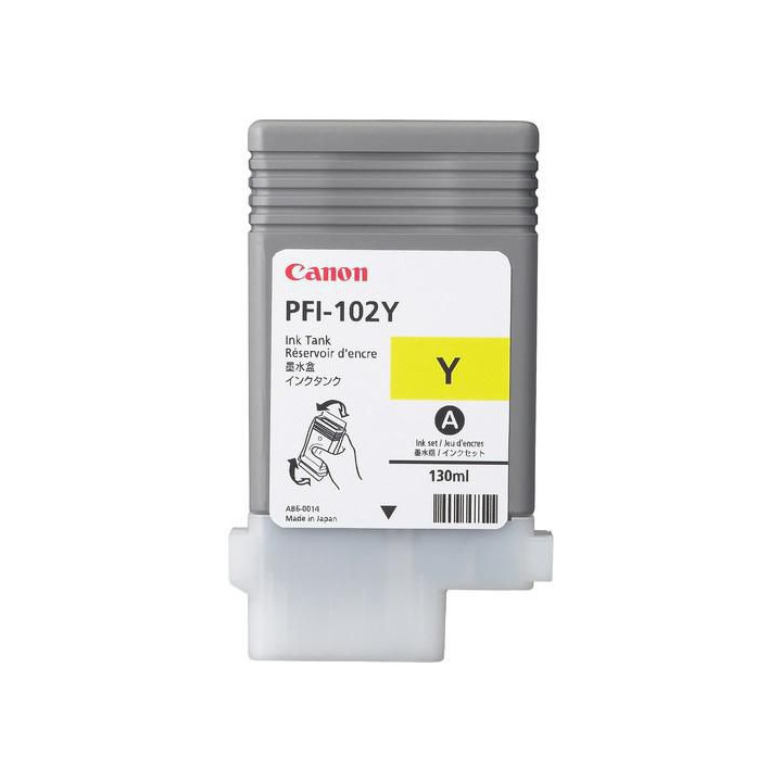 Canon Ink Yellow PFI-102Y