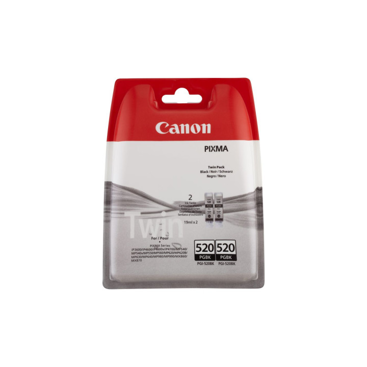 Canon Ink Black Twin Pack PGI-520BK