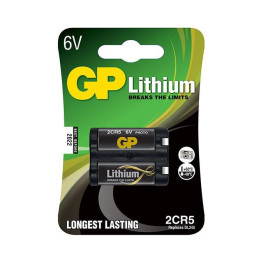 GP LITHIUM BATTERY 2CR5