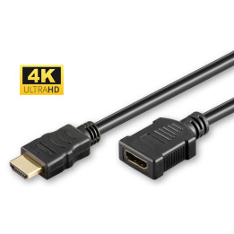 MicroConnect HDMI 2.0 Extension Cable, 2m