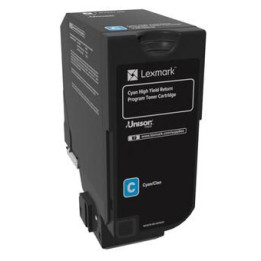Lexmark RETURN-TONER CARTRIDGE CYAN