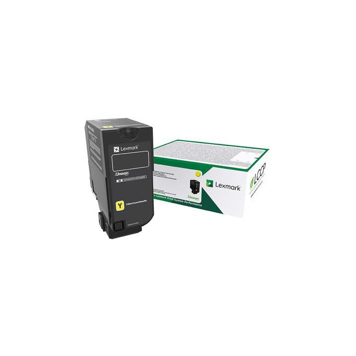 Lexmark TONER RETURN OPEN YELLOW CRTG