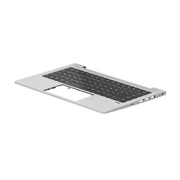 HP TOP COVER W/KB BL UK