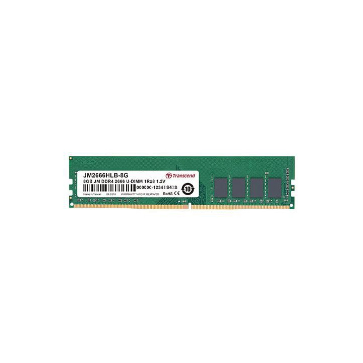 Transcend JetRam 8GB DDR4 2666 U-DIMM