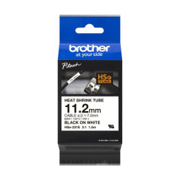 Brother HSE-251E 11.2 MM BLACK ON