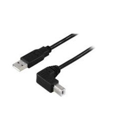 MicroConnect USB-A 2.0 to a USB-B 90
