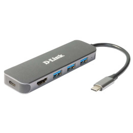 D-Link 5-in-1 USB-C Hub with