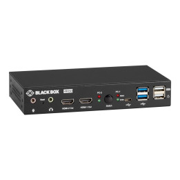 Black Box KVM Switch, UHD 4K60, Dual
