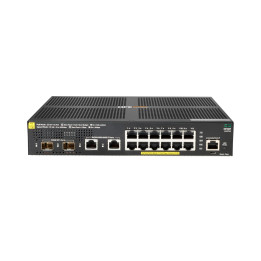 Hewlett Packard Enterprise ARUBA 2930F 12G POE+ SWITCH