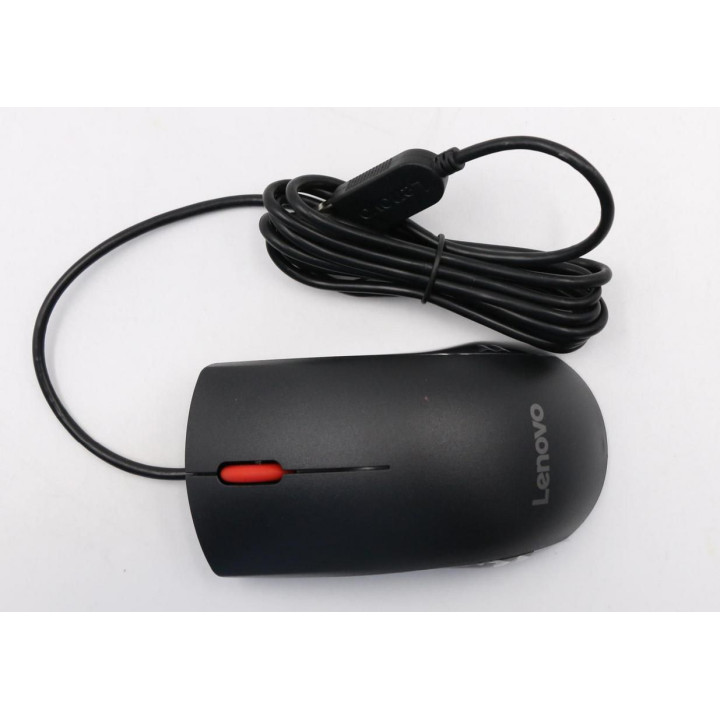 Lenovo Mouse USB Red Wheel Optical