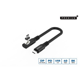 MicroConnect USB-C to USB-C cable 0.15m