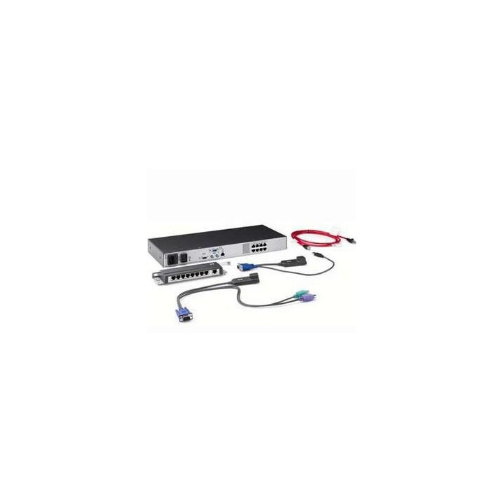 HP Server Con Switch/1x8p CAT5e