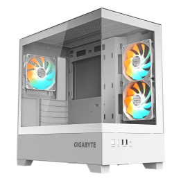 Gigabyte C201 Panoramic Ice Pc Case -