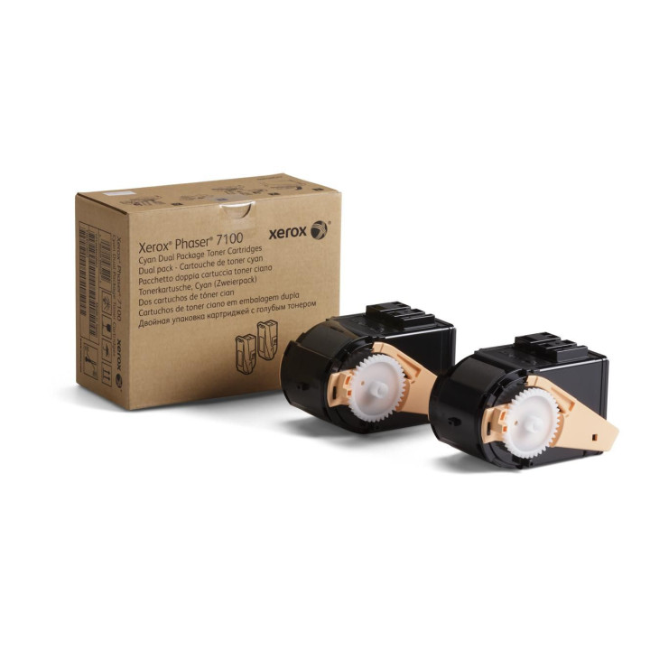 Xerox Toner Cyan dual-pack