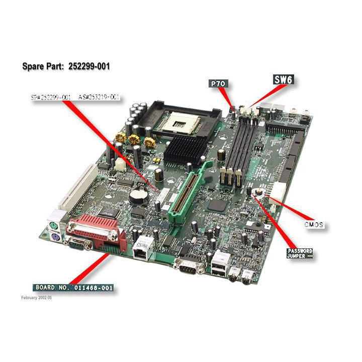 HP System Board, Compaq