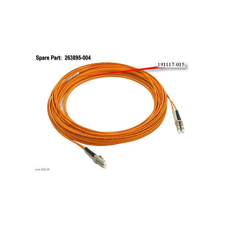 Hewlett Packard Enterprise ComPaq 15M Fiber Cable