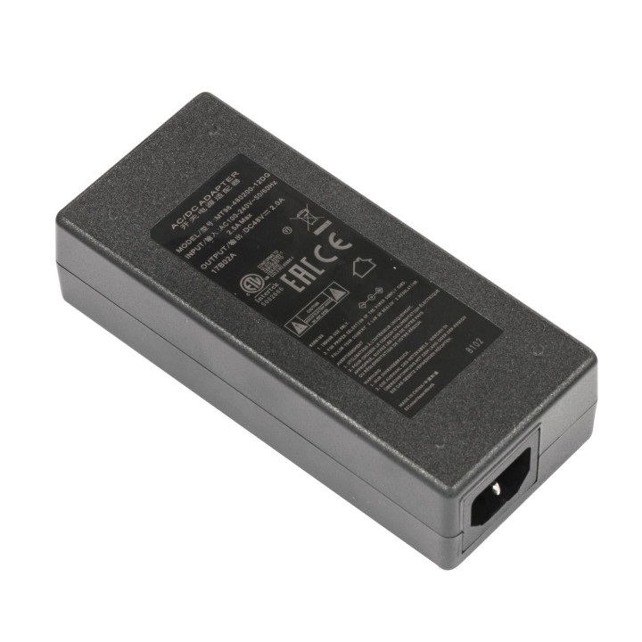 MikroTik 48v 2A 96W pwr supply w/ Plug