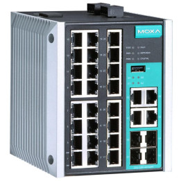 Moxa EDS-528E-4GTXSFP-LV-T