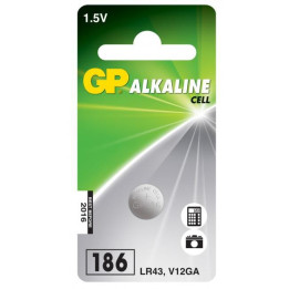 GP ALKALINE BUTTON CELL LR43