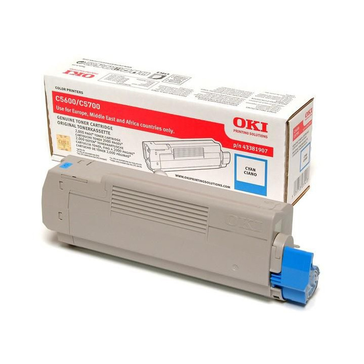OKI Toner Cyan
