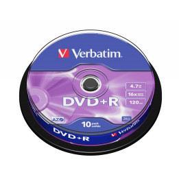 Verbatim DVD+R 16X 4.7GB Branded