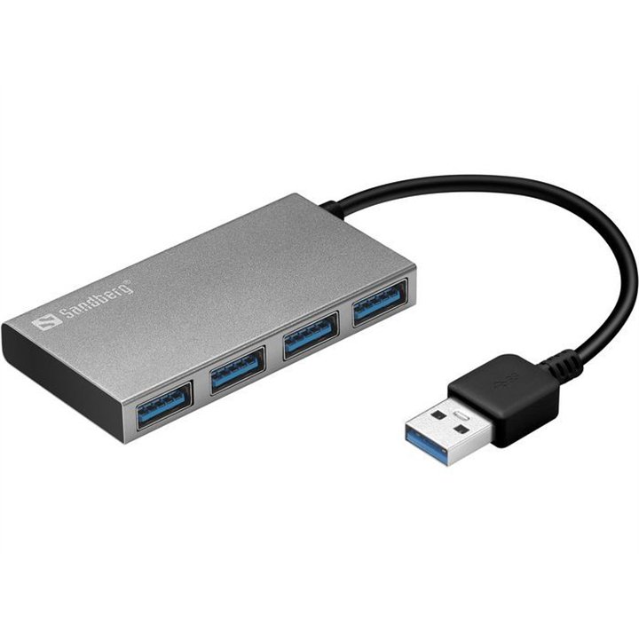 USB 3.0 Pocket Hub 4 ports