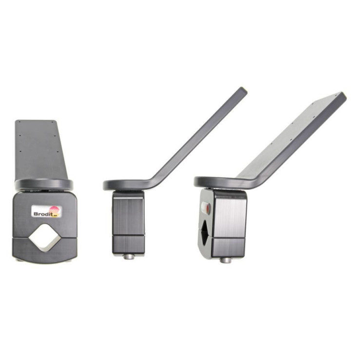 Brodit Pipe Mount with mounting plate