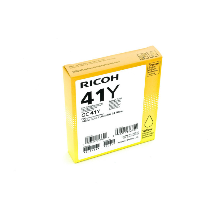 Ricoh GC-41Y Gel cartridge yellow
