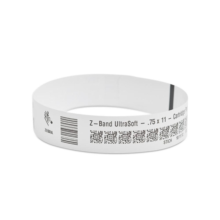 Zebra Wristband, Synthetic,