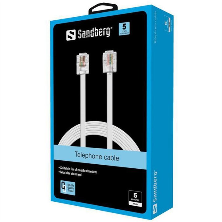 Telephone RJ11-RJ11  5 m