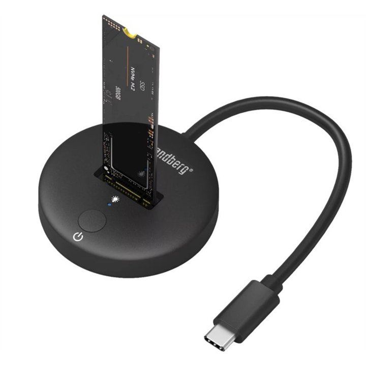 USB 3.2 Dock for M.2+NVMe SSD