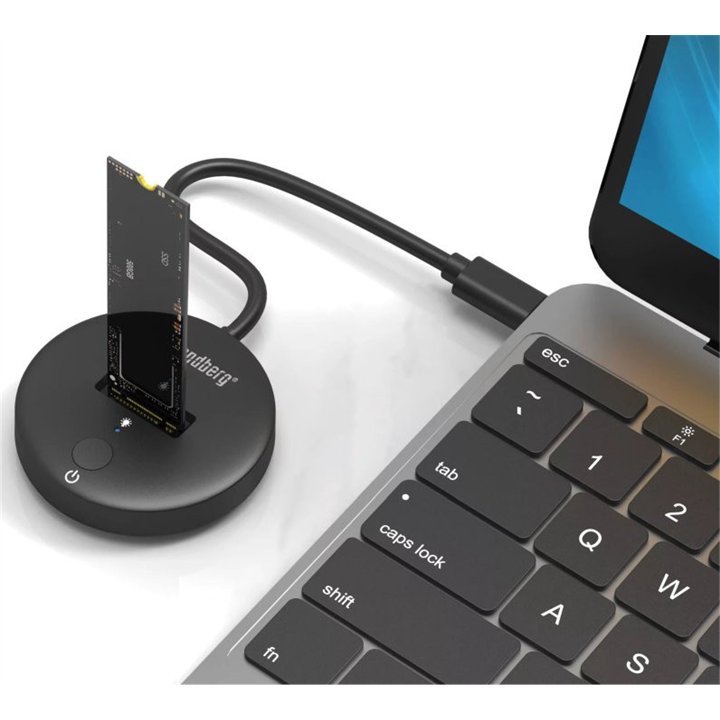 USB 3.2 Dock for M.2+NVMe SSD