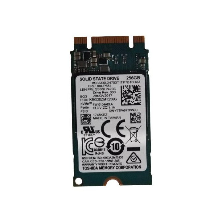 Lenovo 256GB M.2 2242 PCIe 3.0 SSD