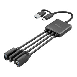 Sandberg USB-C/A to 2A+2C Splitter